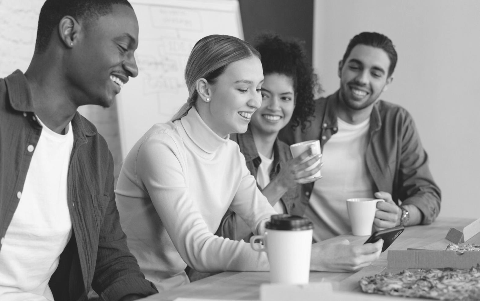Professional financial consultation showing budget analysis charts and planning documents